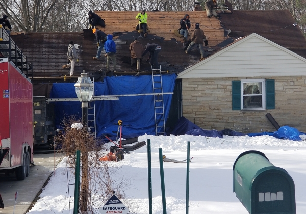 roofing project in north royalton