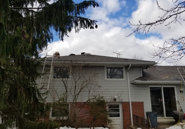 roofing project in valley city